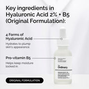 Hyaluronic Acid 2% + B5 (Original Formulation) Key Ingredients - Hyaluronic Acid, Vitamin B5