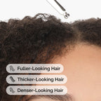 Model application of Multi-Peptide Serum for Hair Density
